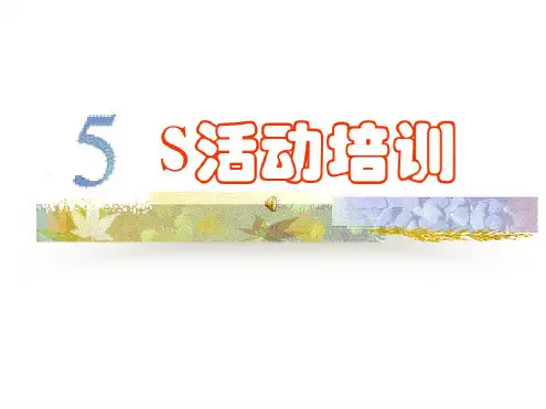 5s活动培训讲义(PPT76页)