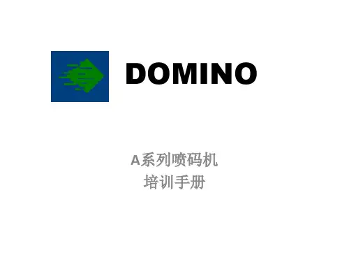 多米诺A系列说明书 培训 操作 维修 常见故障解析