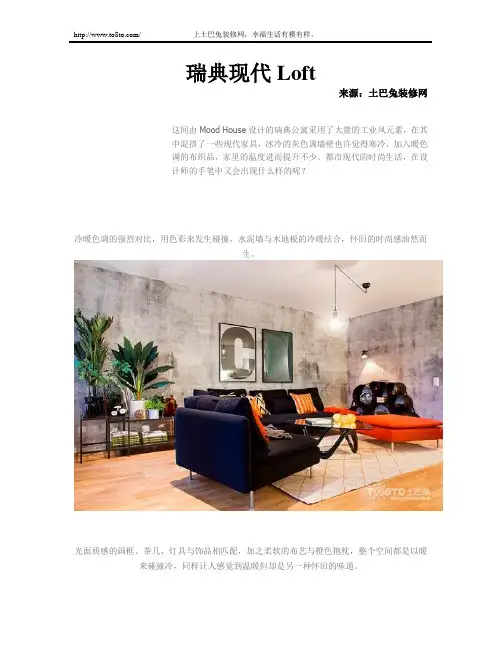 瑞典现代loft