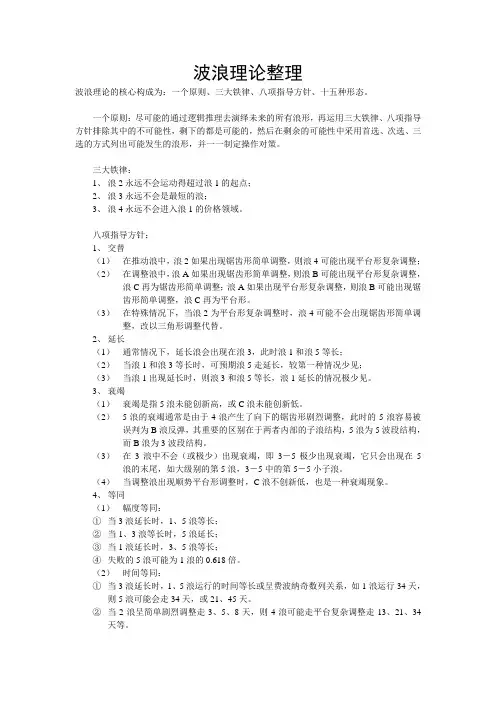 波浪理论 2