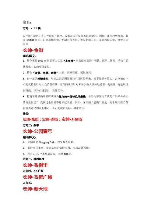 宏坤商业案名——小蓉蓉藏经阁