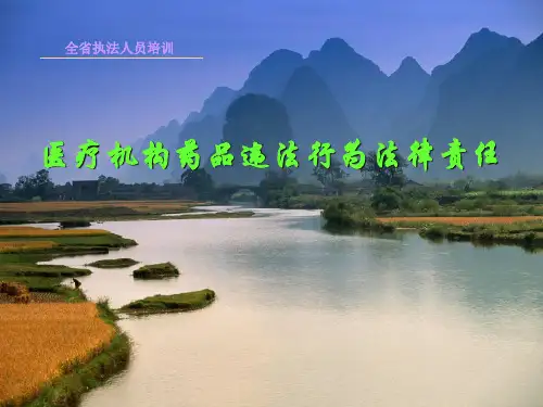 医疗机构药品违法行为类型1