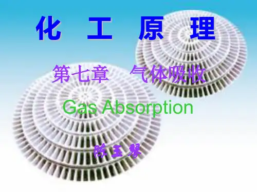第七章 气体的吸收