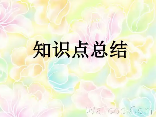 知识点总结