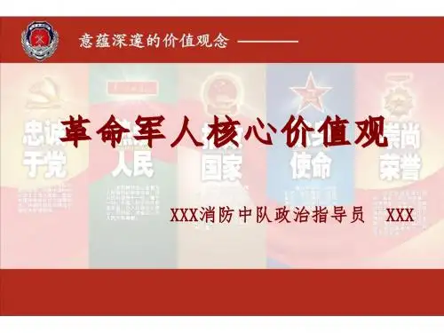 革命军人核心价值观
