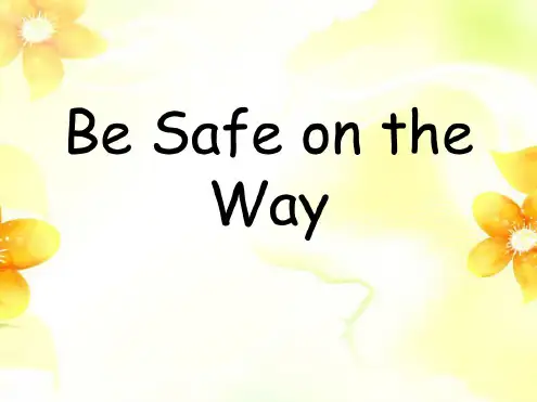 BeSafeontheWay