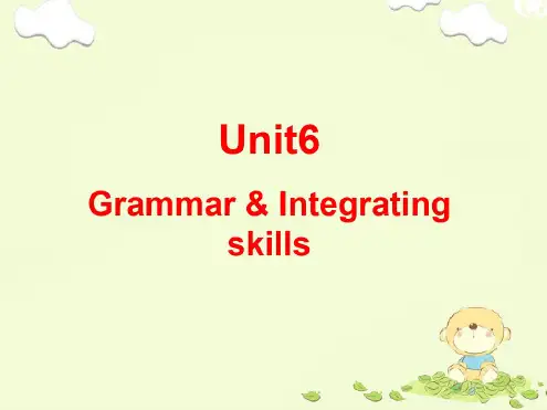 高三英语下册Unit-6语法课件