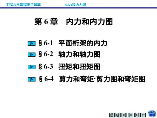 第6章内力和内力图(桁架内力计算).