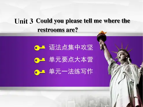 九年级英语人教版上册课件：Unit3语法写作课件