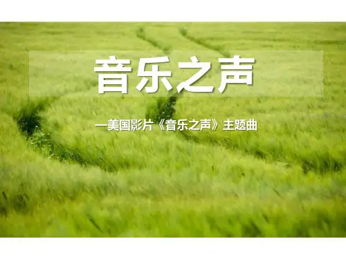 《音乐之声》PPT课件七