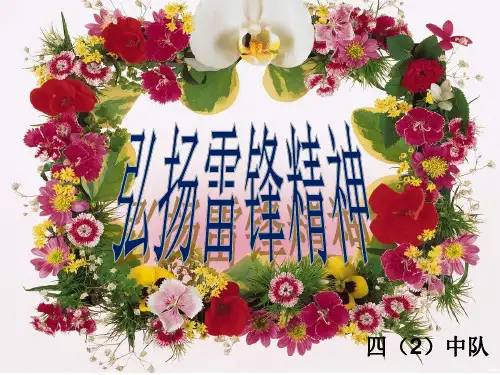 《学雷锋活动》主题班会分析