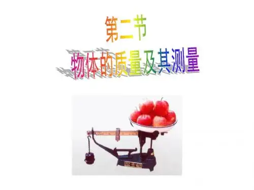 第二节质量