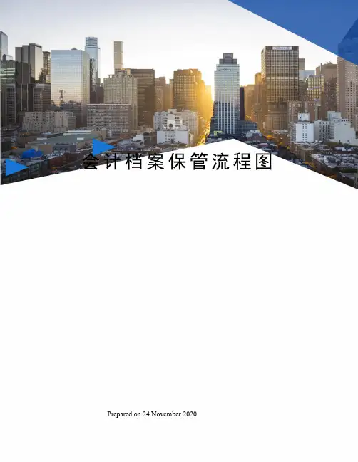 会计档案保管流程图