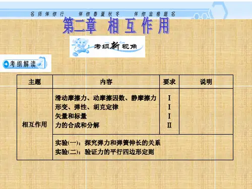 重力教学课件PPT
