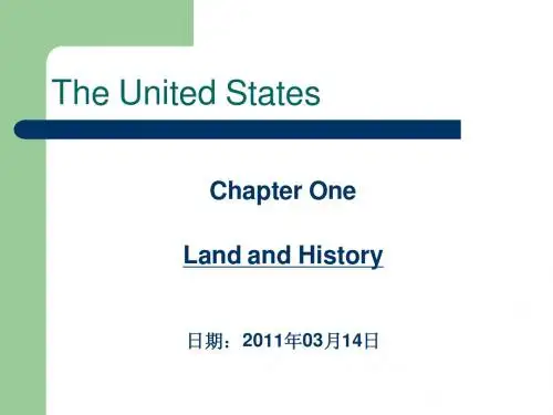 Chapter 1-Land and History