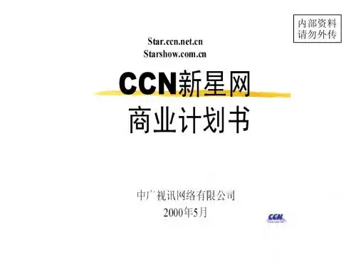 新星网商业计划书