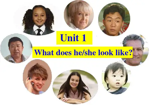 Unit-1-What-does-he-look-like-复习