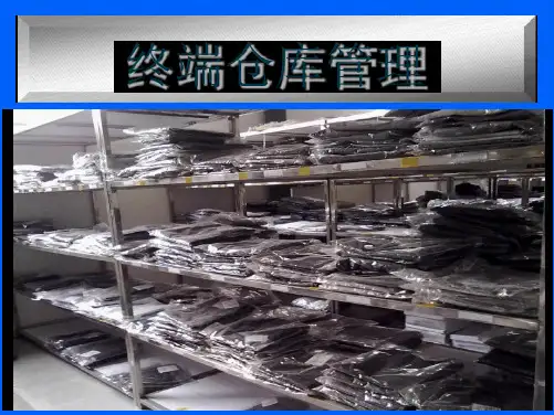 服装专卖店终端仓库管理