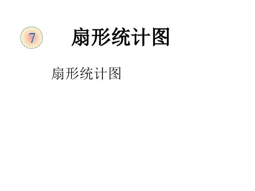 人教版六年级数学上册：7.1《认识扇形统计图》【1】PPT课件