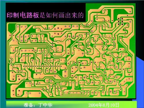 印制电路板是如何画出来的