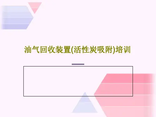 油气回收装置(活性炭吸附)培训共54页