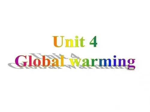 2011年名师点津人教版英语选修6 Unit 4