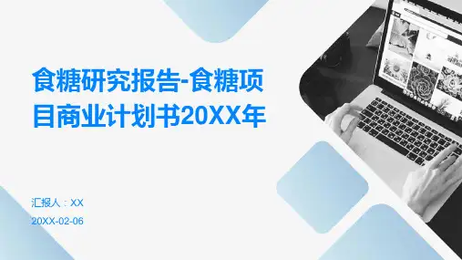 食糖研究报告-食糖项目商业计划书2024年