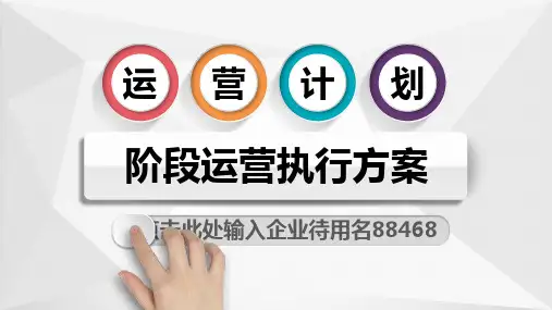 微信app运营计划ppt