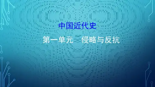 最新中考历史专题复习:中国近代史