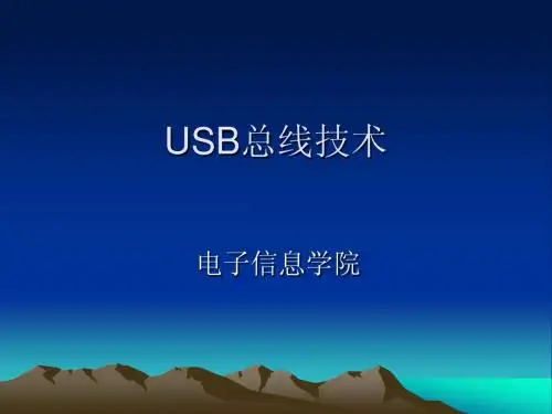 USB总线技术
