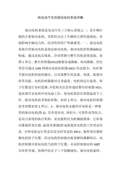 纯电动汽车的驱动电机系统详解 2