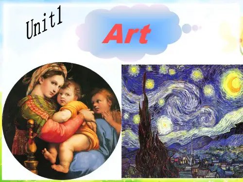 Book 6 Unit1 Art Reading