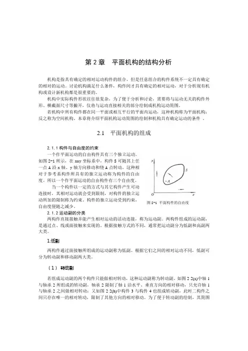 机械原理重点