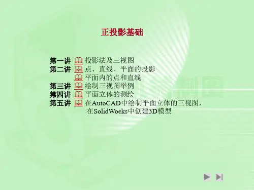 3-正投影基础