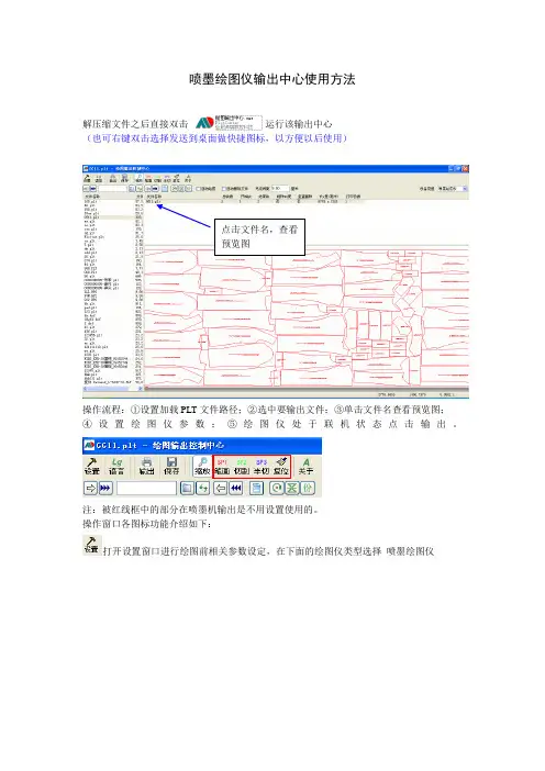喷墨绘图仪输出中心