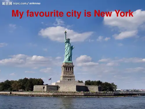 My favourite city is New York