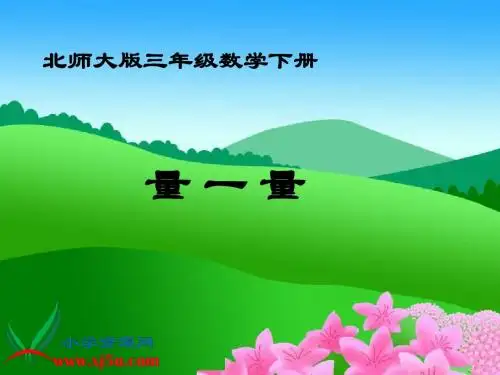 《量一量》PPT课件