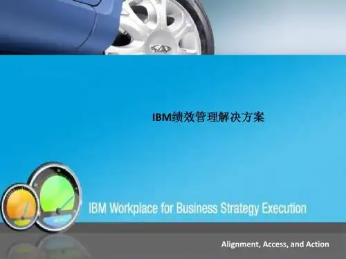 IBM绩效管理解决方案