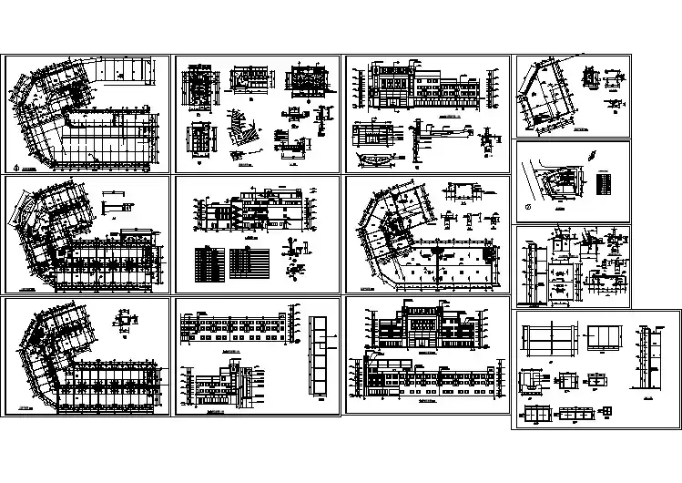 某大酒店建筑结构设计CAD方案施工图