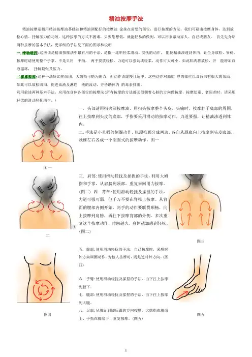 精油按摩手法(1)