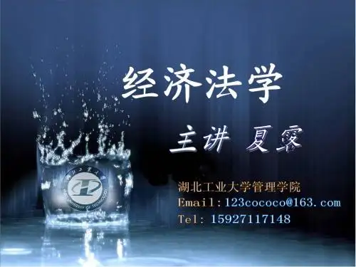 《经济法》2010年PPT