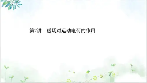 高考物理二轮复习课件第八章磁场对运动电荷的作用PPT