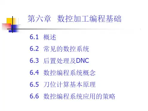 CAD机械辅助构图数控加工编程基础