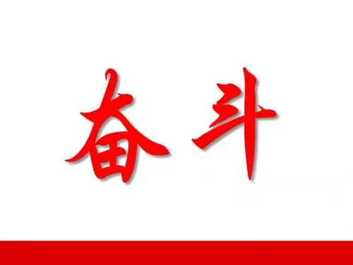 激励专题奋斗35页