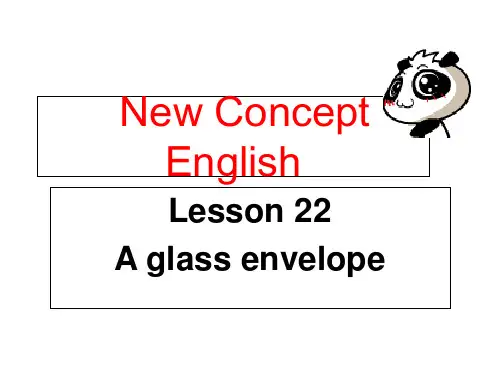 新概念英语二Lesson22 (共31张PPT)