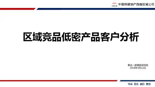 2018.08区域竞品低密产品客户调研