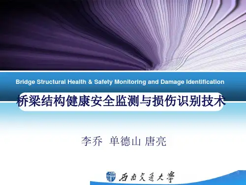 桥梁结构健康监测与损伤识别技术