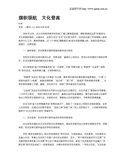 旗帜领航