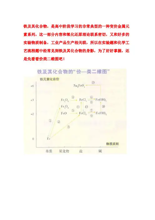 《第一节 铁及其化合物》公开课优秀教案教学设计(高中必修第一册)