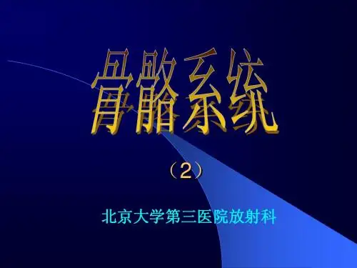 影像学--骨骼2